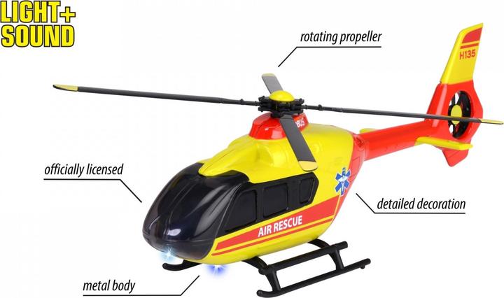 Image du produit Majorette Hélicoptère de sauvetage Airbus H135