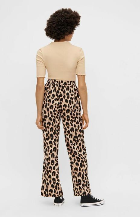 Image du produit Pieces Pantalon imprimé léopard (S)