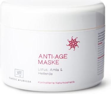 Immagine prodotto Classic Ayurveda Maschera anti-età Loto, Amla e Terra curativa, BDIH (50 ml)