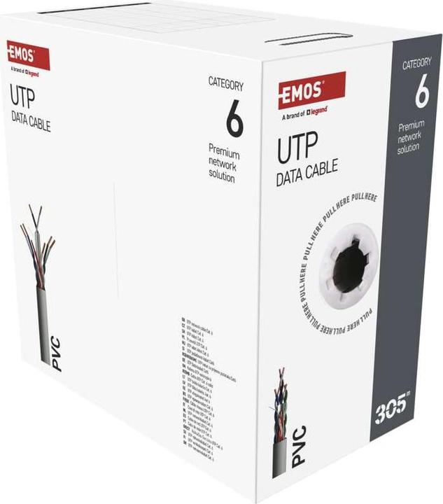 Actual product image Emos Data cable UTP CAT 6, 305m (CAT6, 305 m)