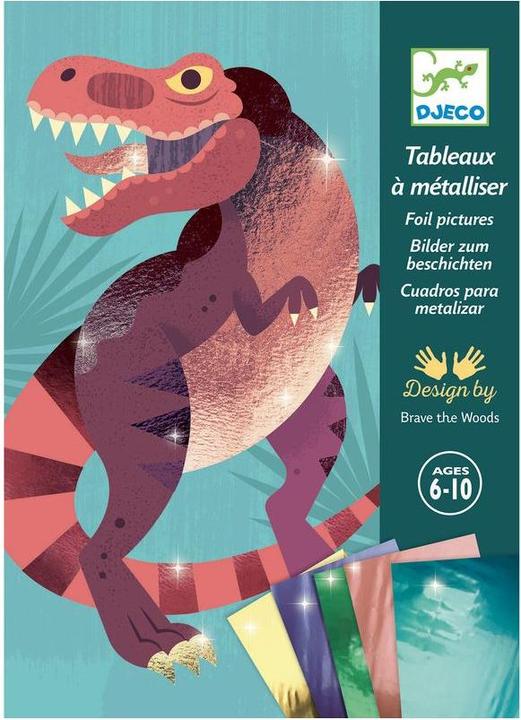 Actual product image Djeco Jurassic slide images