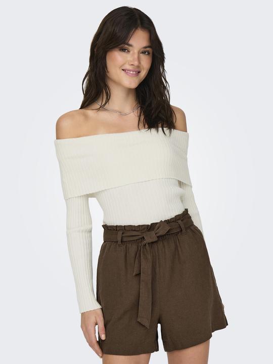 Actual product image JdY Regular fit off-the-shoulder jumper Knitted jumper (L)