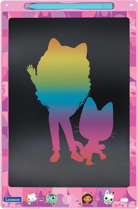 Actual product image Lexibook Colouring board with stencils Gabby 28 cm