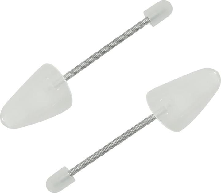 Produktbild VidaXL Schuhspanner mit Spiralfeder 5 Paar Weiss EU 38-44 (38, 39, 40, 41, 42, 43, 44, 2 x)