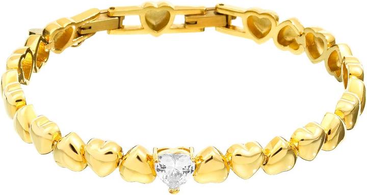 Actual product image Chiara Ferragni Cuoricino Bracelet (16 cm, Brass)