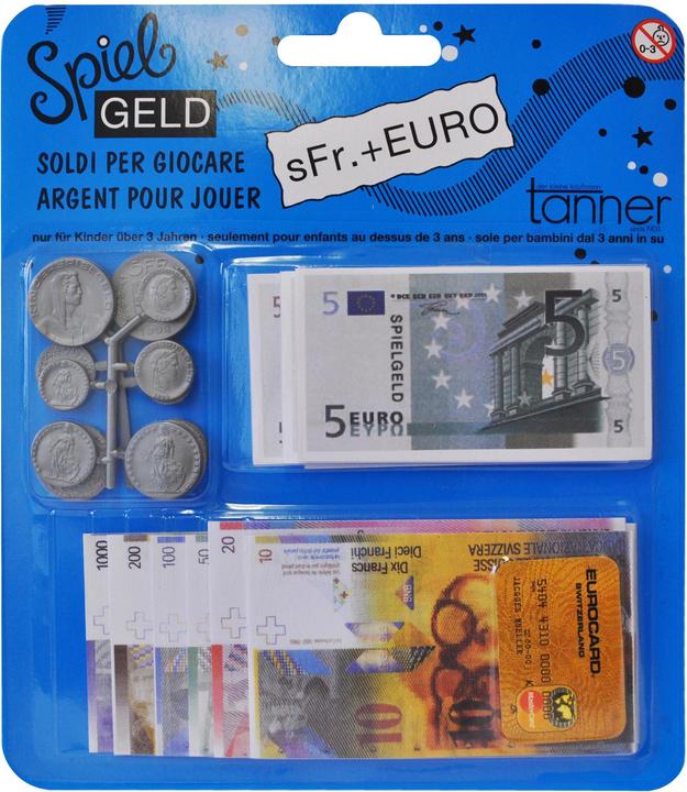 Tanner CHF Spielgeld