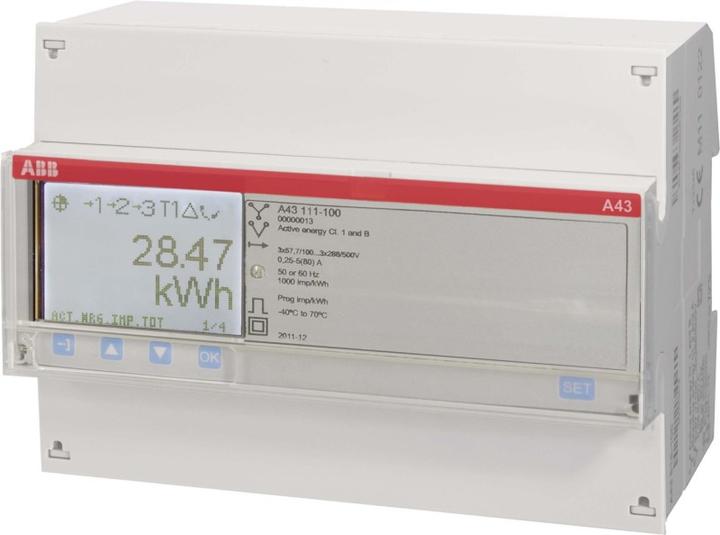 Image du produit ABB Compteur triphasé MID calibré