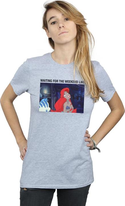 Produktbild Disney The Little Mermaid Waiting For The Weekend TShirt (S)