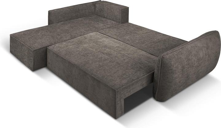 Actual product image Micadoni Left Corner Sofa With Bed Function And Box, "Kaelle", 4 Seats, 252x165x87Made in Europe (Corner sofa)