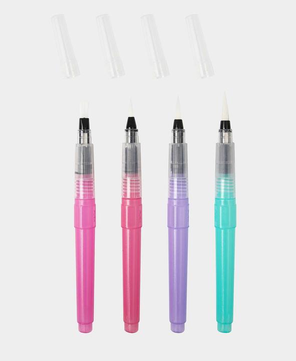 Produktbild I Am Creative Wassertankpinsel Set, Wasserpinsel Stifte mit Befüllbarer Wassertank (3 mm)