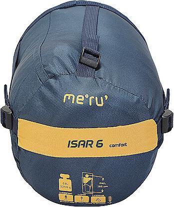 Actual product image Meru Kunstfaserschlafsack Isar 6 Comfort 42x21cm 1350g (210 cm)