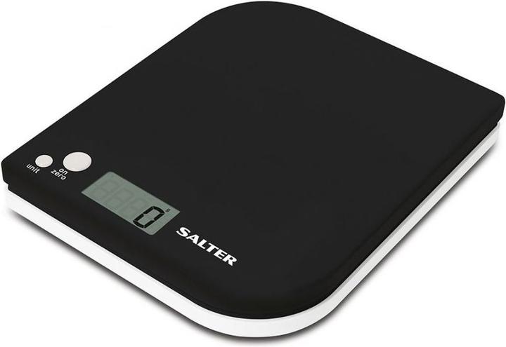 Salter 1177 BKWHDR Leaf Electronic Digital Kitchen Scale - Black