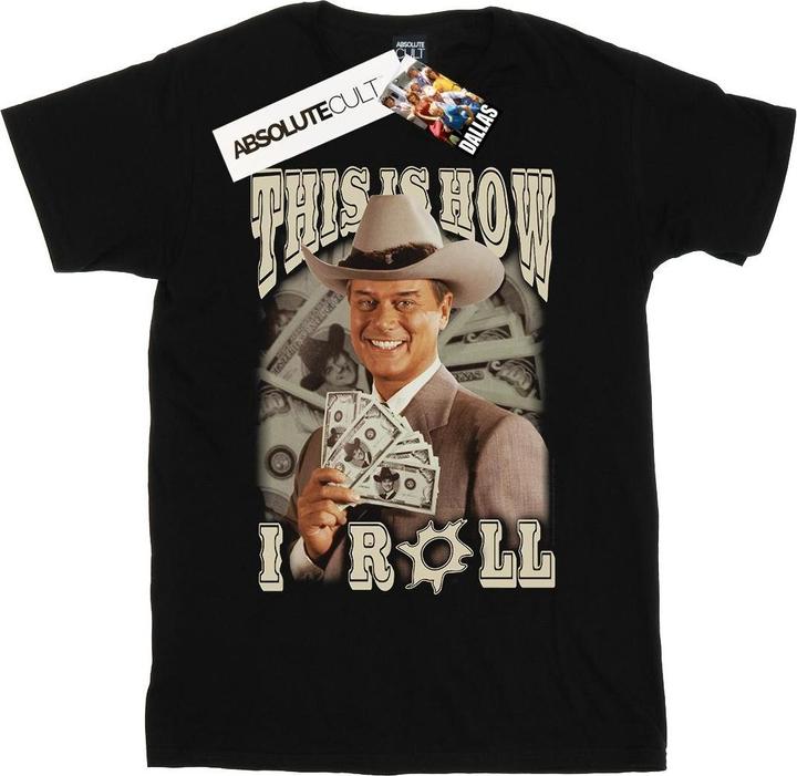 Actual product image Dallas Mens This Is How I Roll T-Shirt (XL)