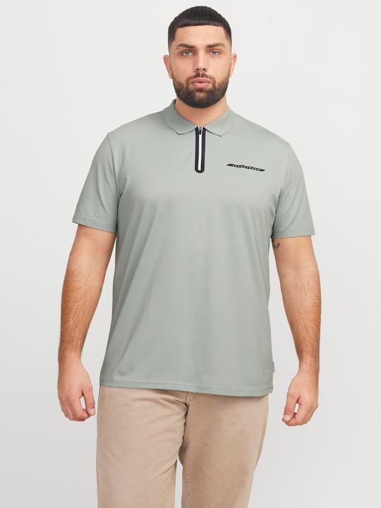 Actual product image Jack & Jones Plus Size Gedruckt Poloshirt Poloshirt (6XL)