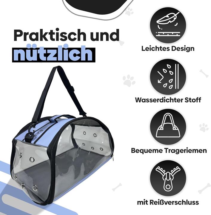 Produktbild Eve Textile GmbH Tragetasche für Hunde und Katzen (Katze, Hund, Atmungsaktiv)