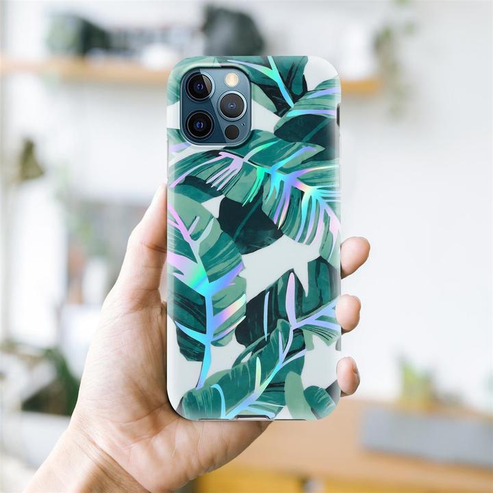 Immagine prodotto Cadorabo IMD TPU Colorful Flowers & Leaves Cover (Apple iPhone 12 Pro Max)