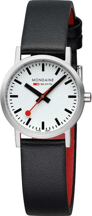 Produktbild Mondaine Classic - Vegan gebürstet (Analoguhr, Swiss Made, 30 mm)