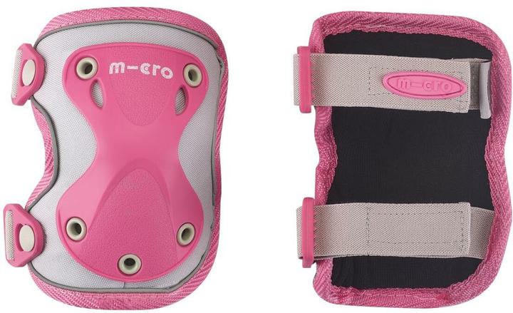 Produktbild Micro Knie-/ Ellbogenschoner reflektiv Pink S (S, Knieschoner, Ellbogenschoner, Einzelstück)