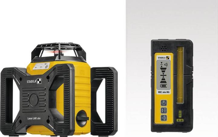 Actual product image Stabila Rotating laser LAR 160, 5-piece set