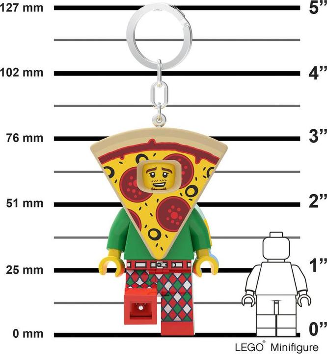 Produktbild Euromic LEGO - Keychain w/LED - Pizza (4006036-LGL-KE176H)