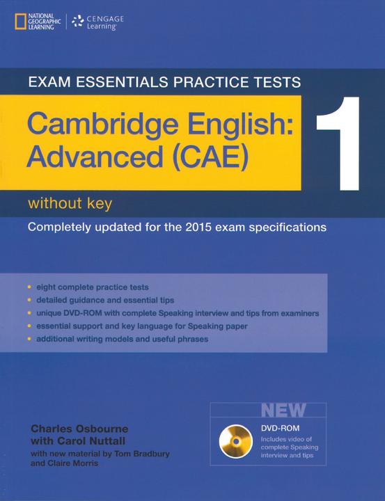 Image du produit Exam Essentials Practice Tests: Cambridge English Advanced 1 with DVD-ROM (Anglais, Eunice Yeates, Tom Bradbury, 2019)