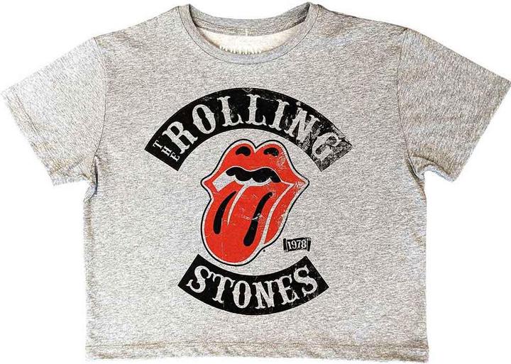 Produktbild The Rolling Stones Tour 78 Crop Top (Girlie) (XXL)