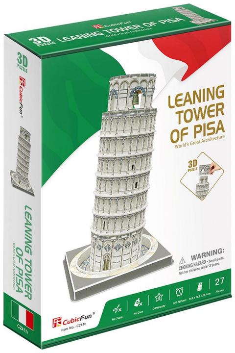 Actual product image Cubicfun Puzzle 3D The Leaning Tower of Pisa (27 pieces)