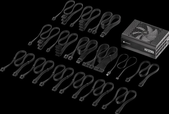 Immagine prodotto Corsair HXi Series (2025), HX1200i, 1200 Watt, 80 PLUS Platinum, C14 Version (1200 W)