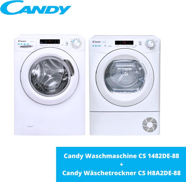 Image du produit Candy CS 1482DE-88 (8 kg, Droite, Prise UE)