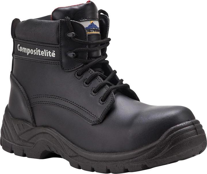 Actual product image Portwest Unisex Adult Thor Leather Compositelite Safety Boots (S3, 40)