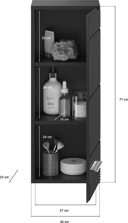 Image du produit Xonox Home Linus (30 x 23 x 77 cm)