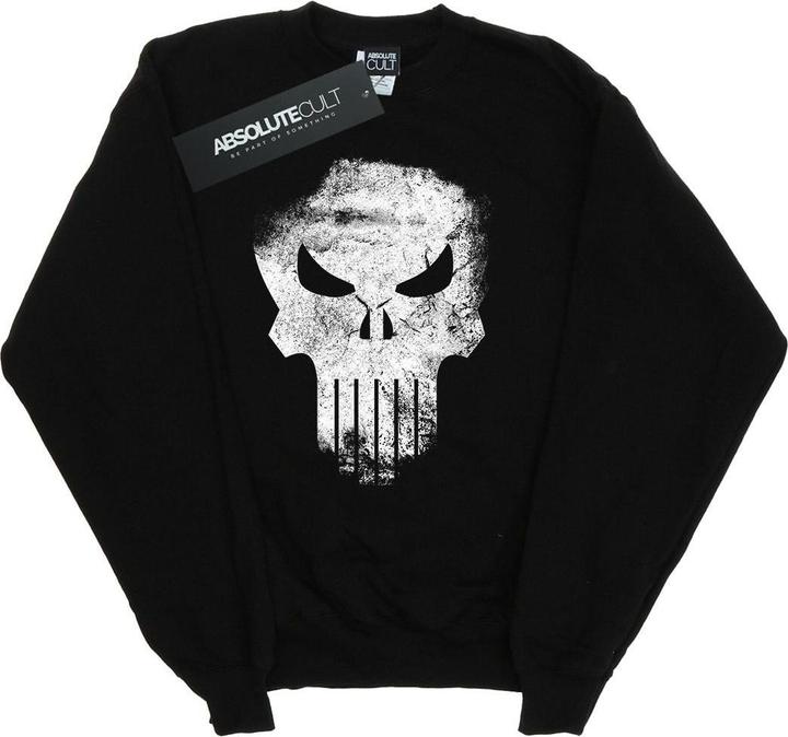 Image du produit - Sweat THE PUNISHER DISTRRESSED SKULL - Garçon (140, 146)