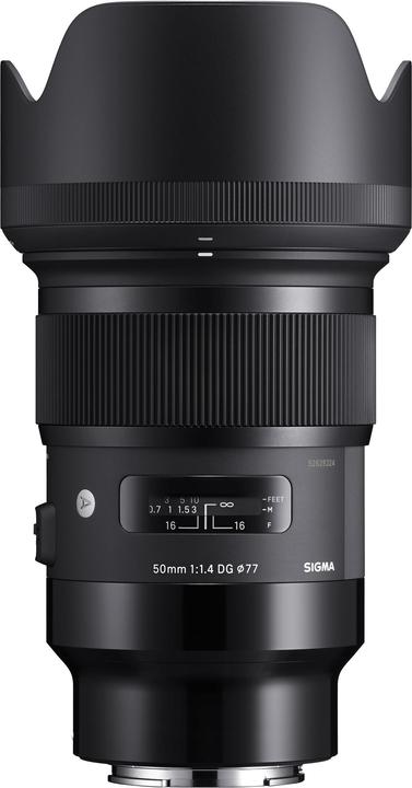 Actual product image Sigma 50mm f/1.4 DG HSM ART, Sony E - (EU) (Sony E, full size, APS-C / DX)