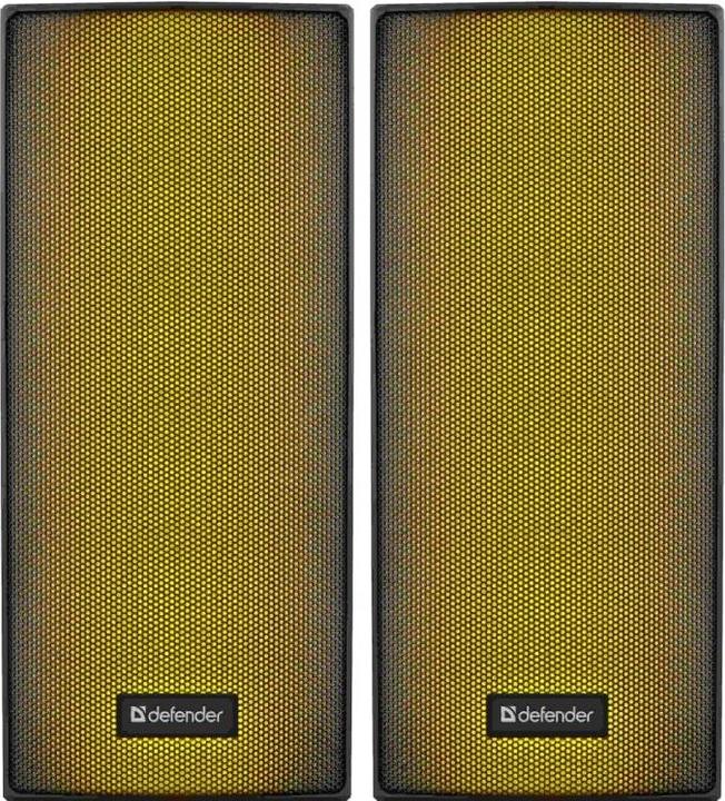 Actual product image Defender SPITFIRE 2.0 6W LED USB computer speaker