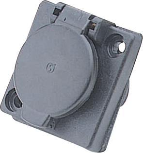 Produktbild APC Schneider Electric CEE-Steckdose SELV 2P 4mm² 16A IP34 12VDC Schwarz