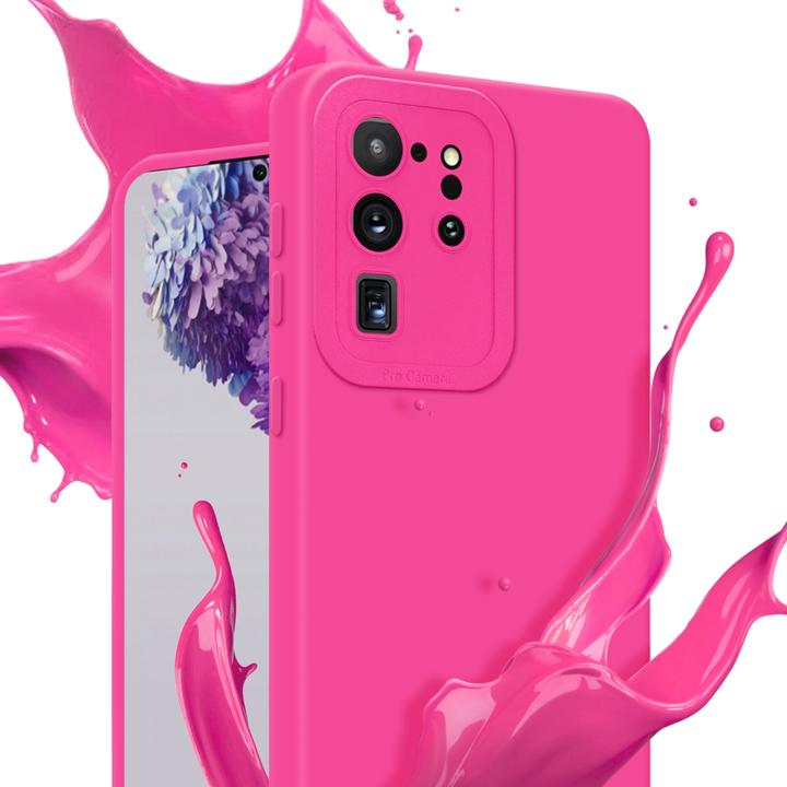 Actual product image Cadorabo Case for Samsung Galaxy S20 ULTRA in TPU Fluid LM162 Style (Samsung Galaxy S20 Ultra)
