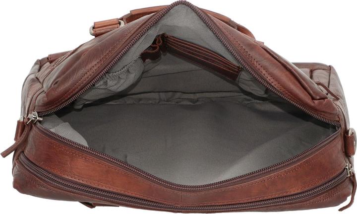 Immagine prodotto Spikes & Sparrow Cartella in pelle con scomparto per laptop da 41 cm