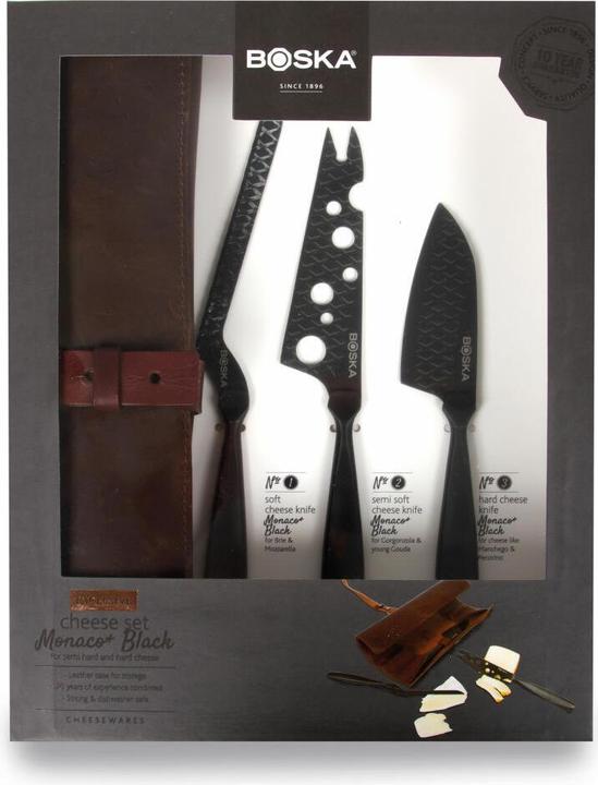 Actual product image Boska Cheese knife set Monaco+ Black