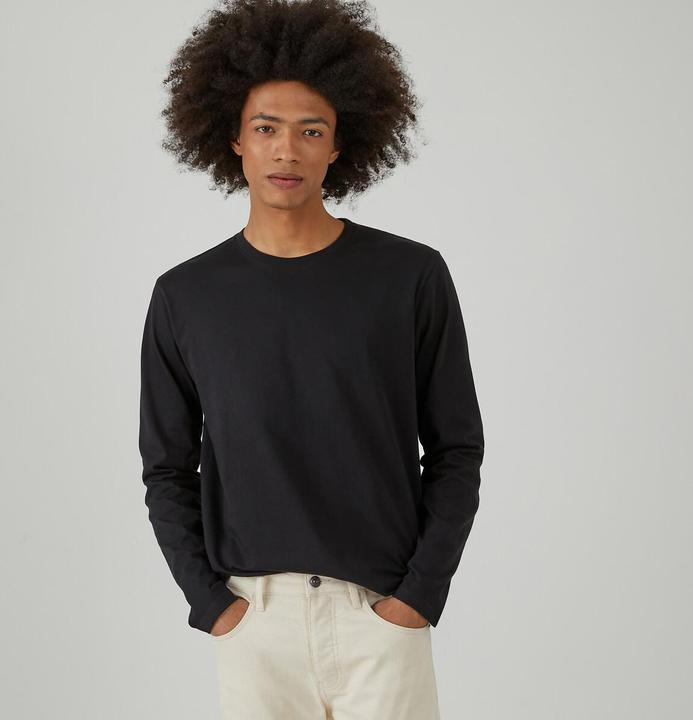 Actual product image La Redoute Collections Shirt with round neckline (L)