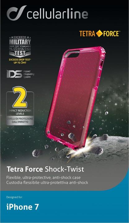 Actual product image Cellularline Tetraforce Shock-Twist (Apple iPhone 7)
