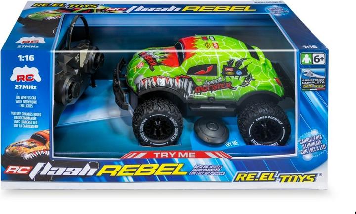 Produktbild Re.Eltoys FLASH REBEL: Funkgesteuerter Geländewagen Sc.1:20 mit Beleuchtung - CM 18