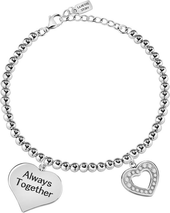 La Petite Story Always Together Armband (20 cm, Edelstahl)