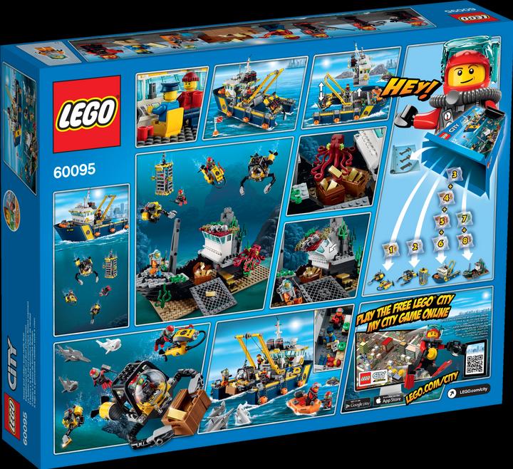 Image du produit LEGO City Le bateau d'exploration (60095, LEGO City, LEGO difficiles à trouver)