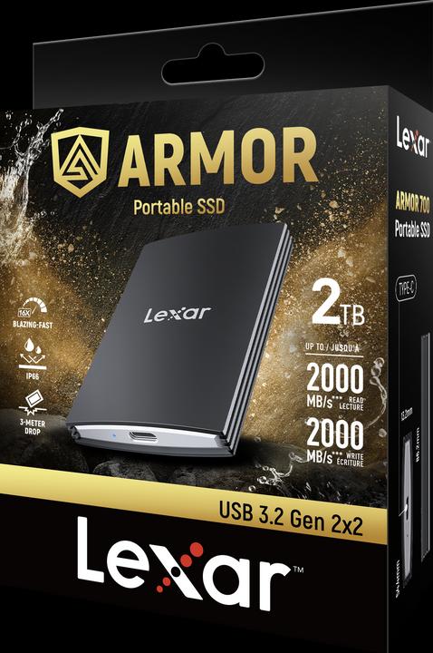 Actual product image Lexar Armor 700 (2000 GB)