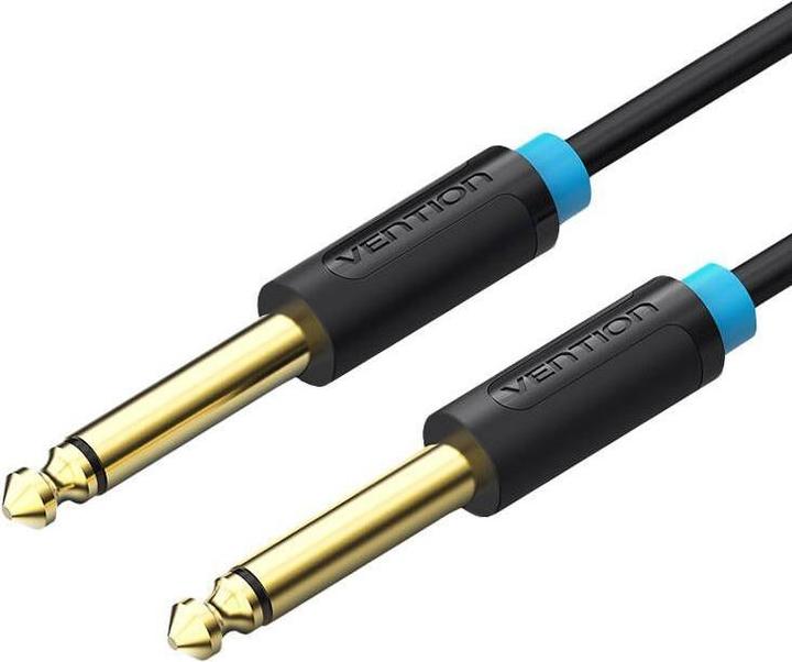 Actual product image Vention 6.35mm TS Audio Cable 5m BAABJ Black (5 m)