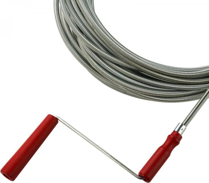 Produktbild Dema Rohrreinigungsspirale Rohrreinigungswelle Rohrspirale Spirale Rohr Abfluss 20 m