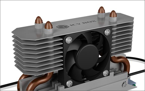 Produktbild Icy Box Kühlkörper IB-M2HSF-702