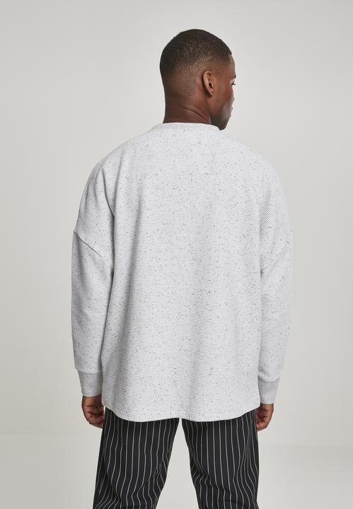 Actual product image Urban Classics Cut On Sleeve Naps Interlock Crew (S)