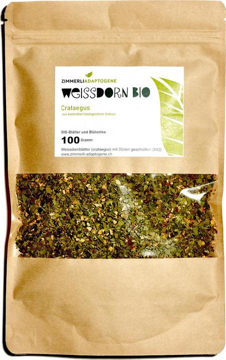 Produktbild Zimmerli Adaptogene Weissdorn Tee (BIO) (100 g)