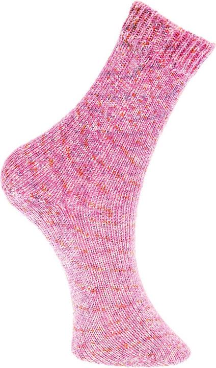 Produktbild Rico Design Wolle Bamboo für Socken 4-fädig, 100 g, Konfetti Pink (420 m)